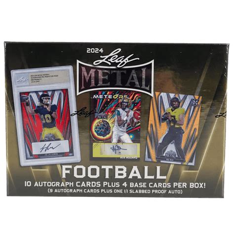 2024 leaf metal jumbo box|2024 leaf metal football boxes.